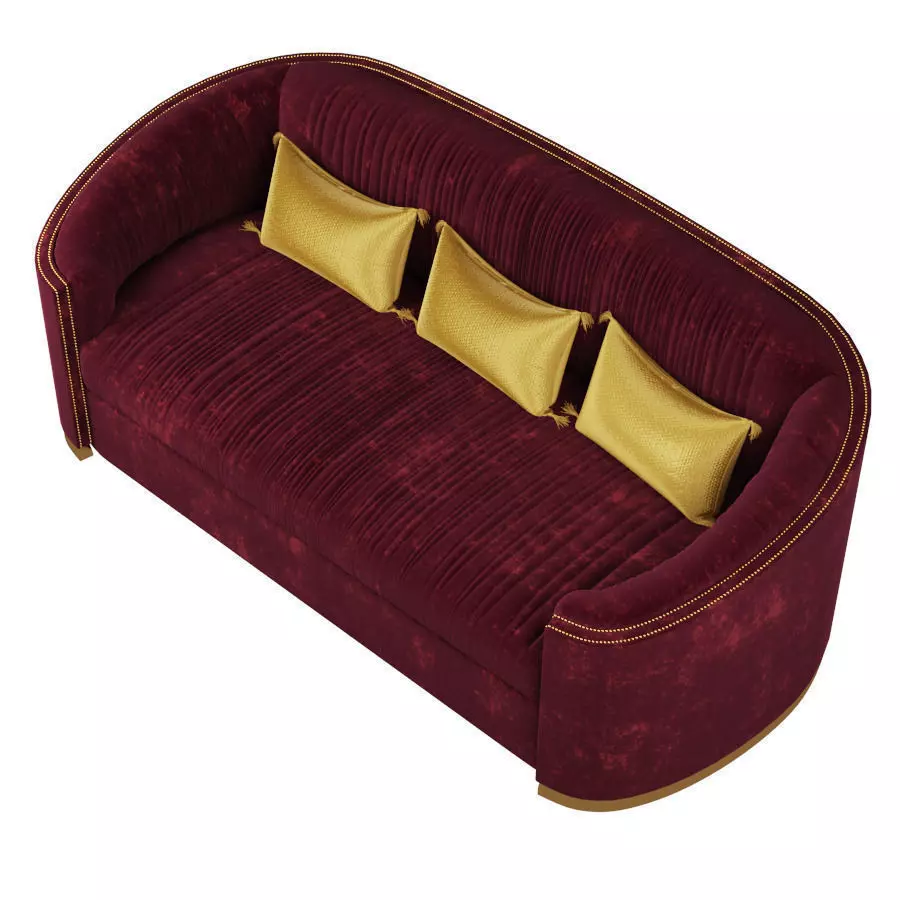 Sofa Wales by Brabbu 3D model