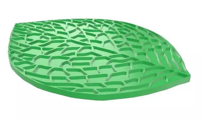 Rose Leaf Molds 3D print model