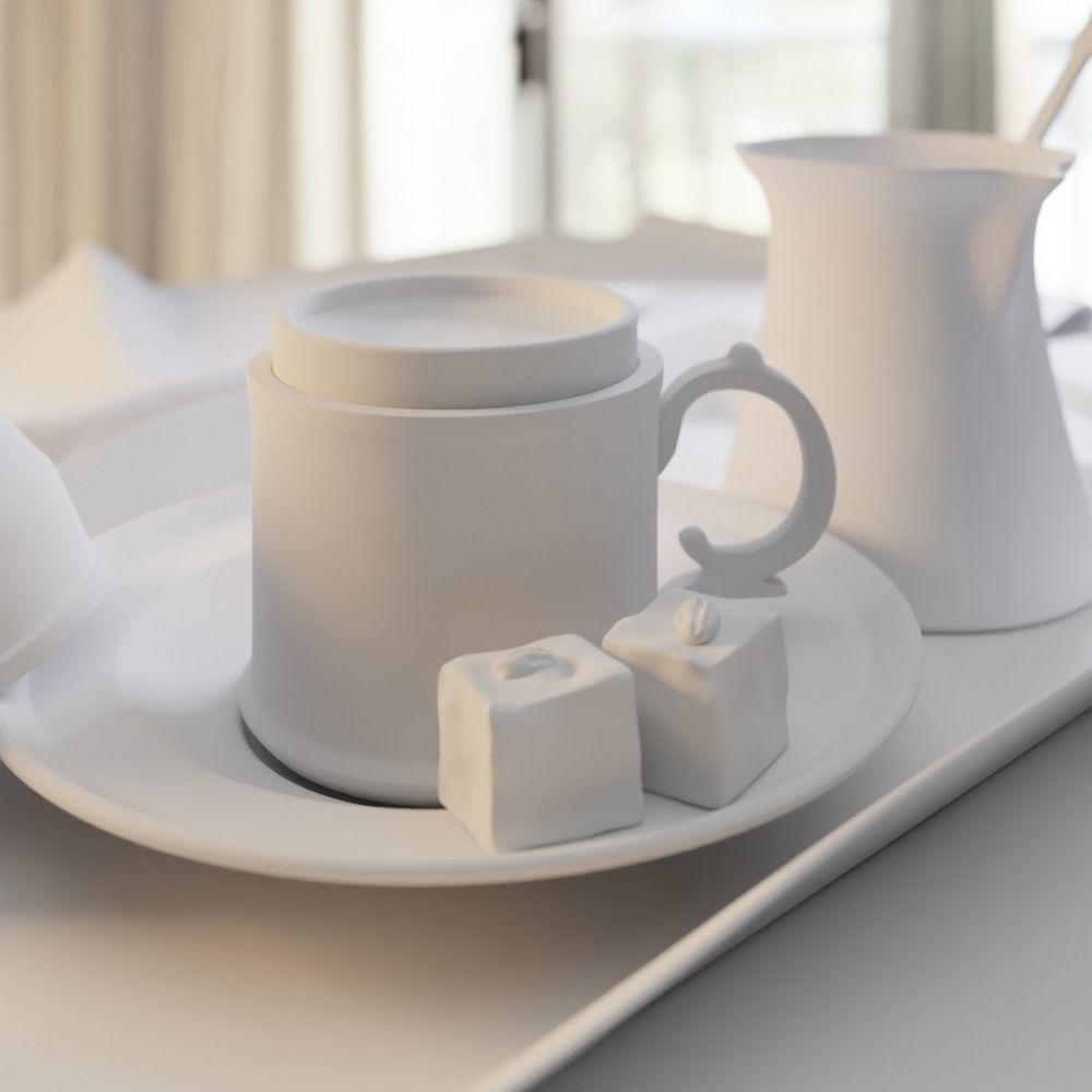 Turkish Coffee 3D model_8