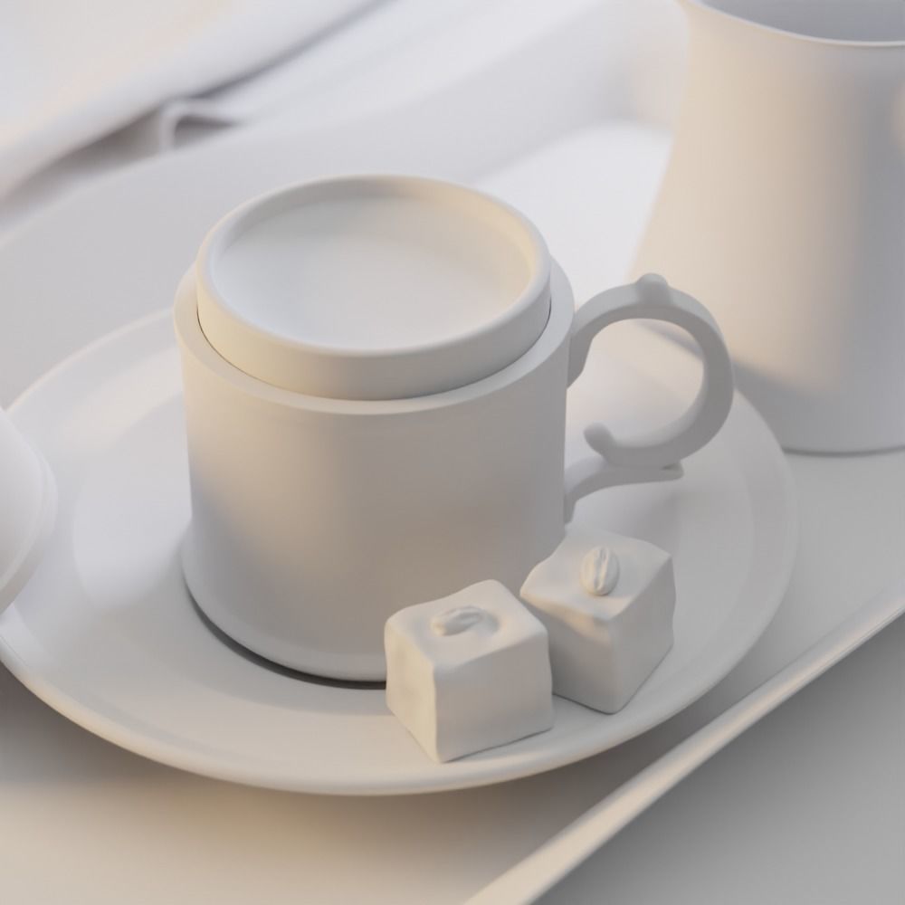 Turkish Coffee 3D model_12
