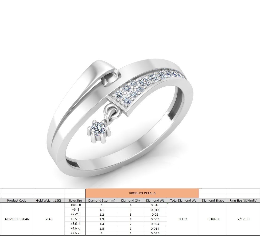 86 Wedding Engagement Women Rose Ring stl details  3D print model_42