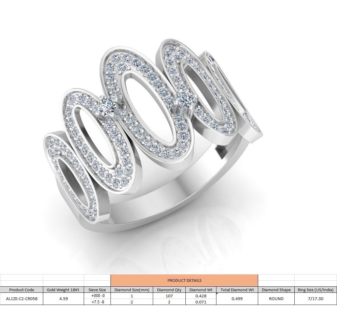 86 Wedding Engagement Women Rose Ring stl details  3D print model_55