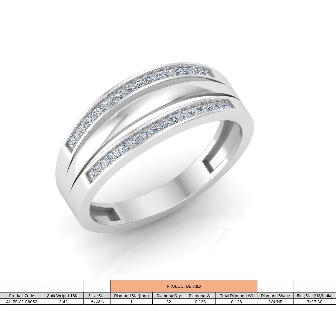 86 Wedding Engagement Women Rose Ring stl details  3D print model_49