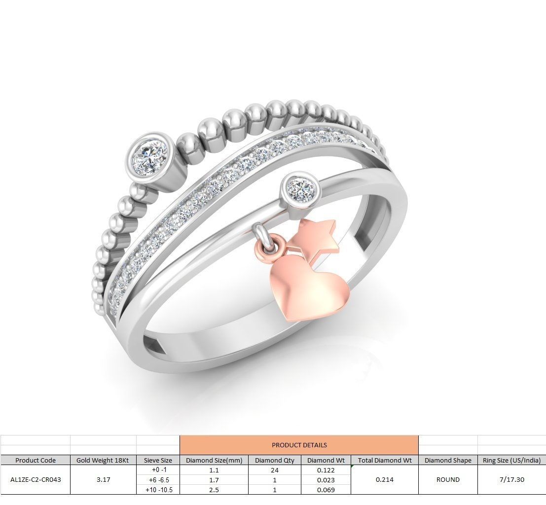 86 Wedding Engagement Women Rose Ring stl details  3D print model_39