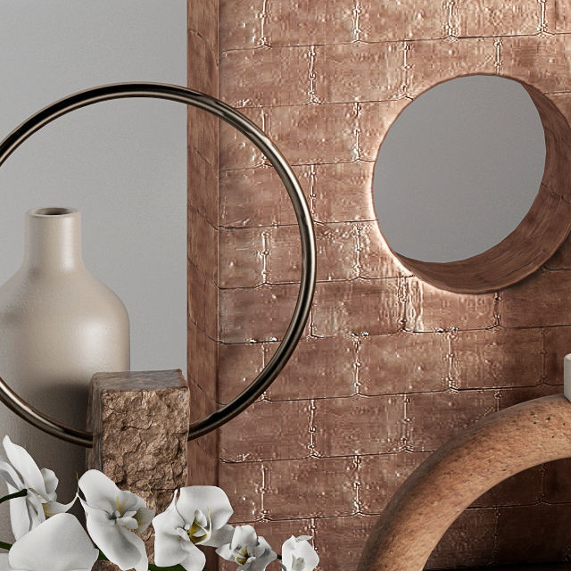 Decoration set 19 by West Elm 3D model_5