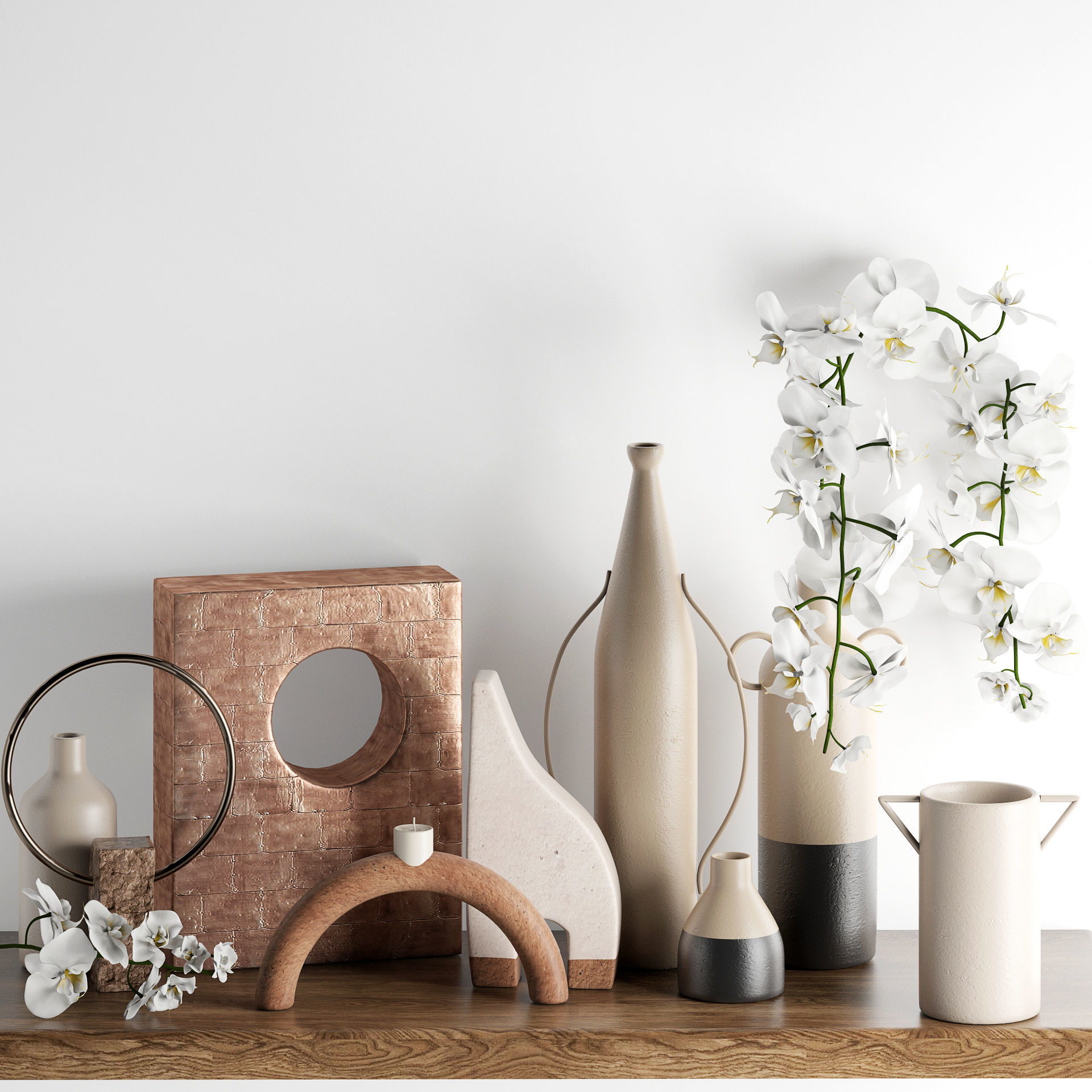 Decoration set 19 by West Elm 3D model_2