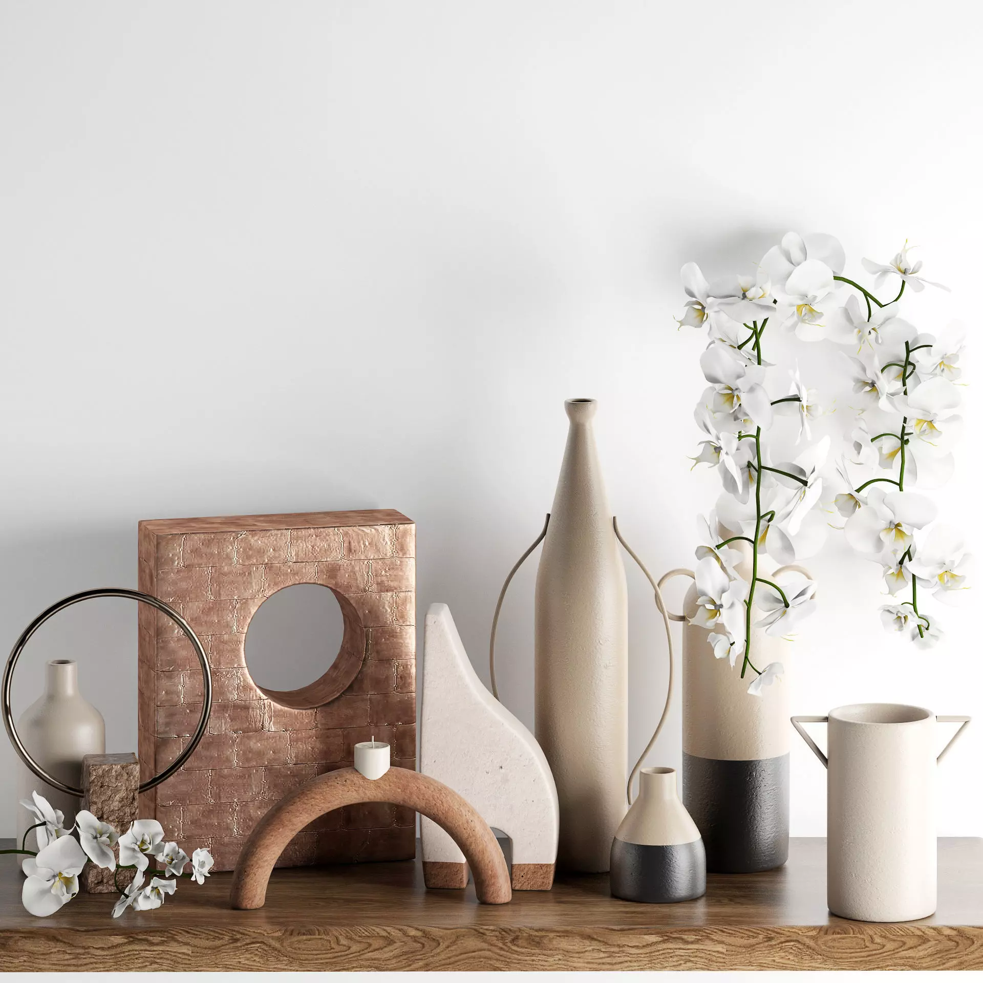 Decoration set 19 by West Elm 3D model_0