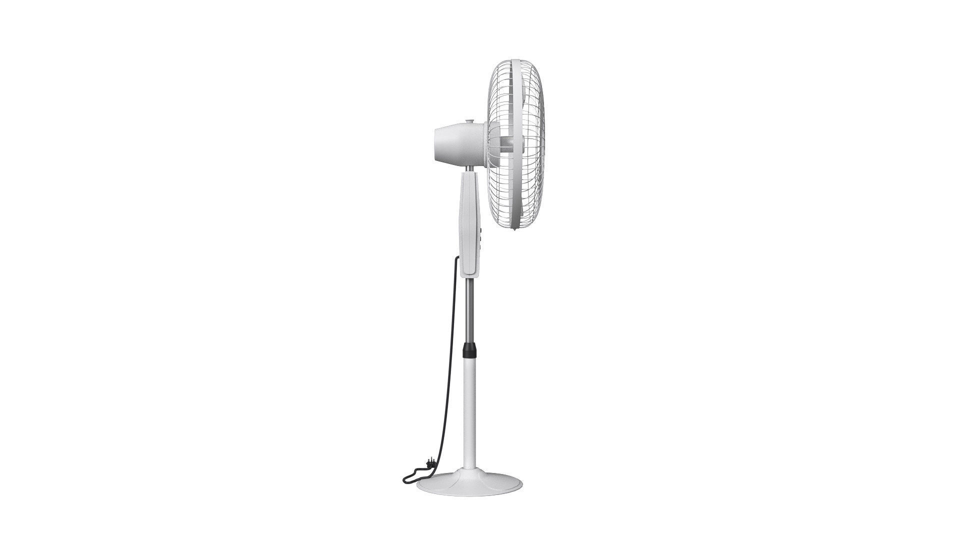 Pedestal Fan 3D model_6
