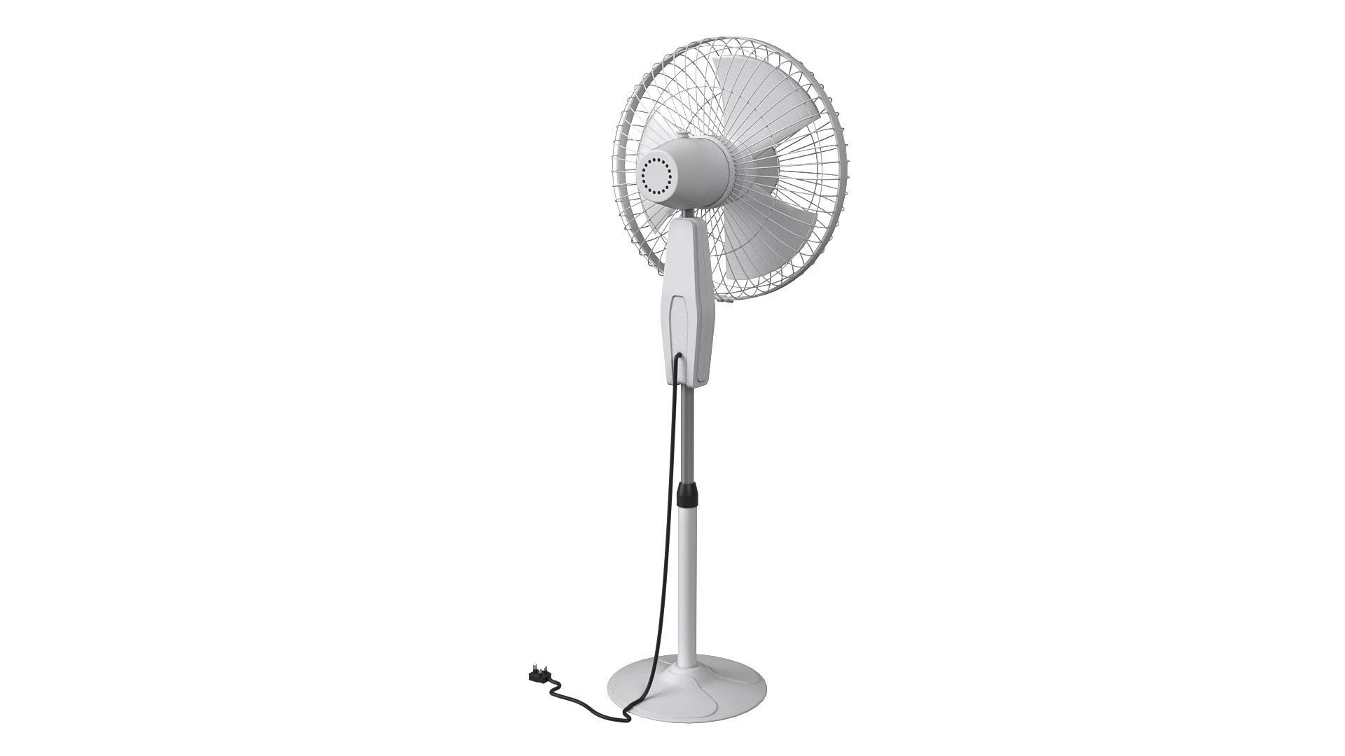 Pedestal Fan 3D model_5