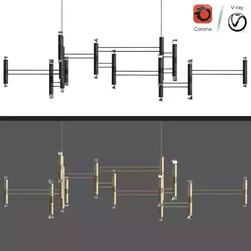 Aries Minimalist Lighting 3D model