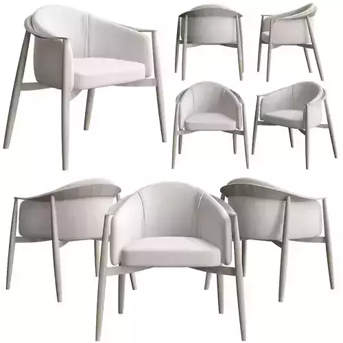 NatevoTEKTON Easy chair 3d model