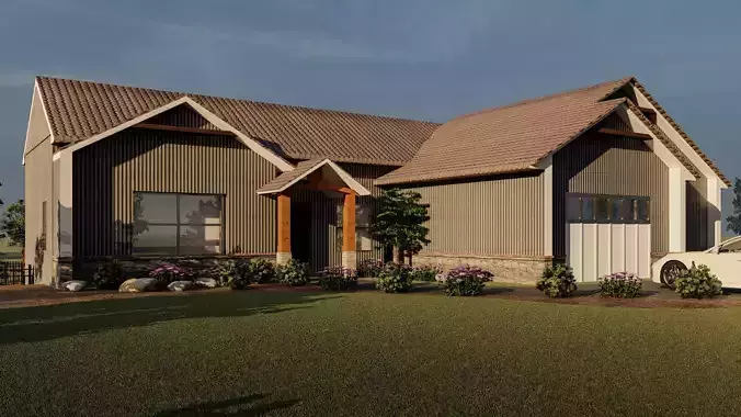 MODERN HOUSE BACKYARD DESIGN