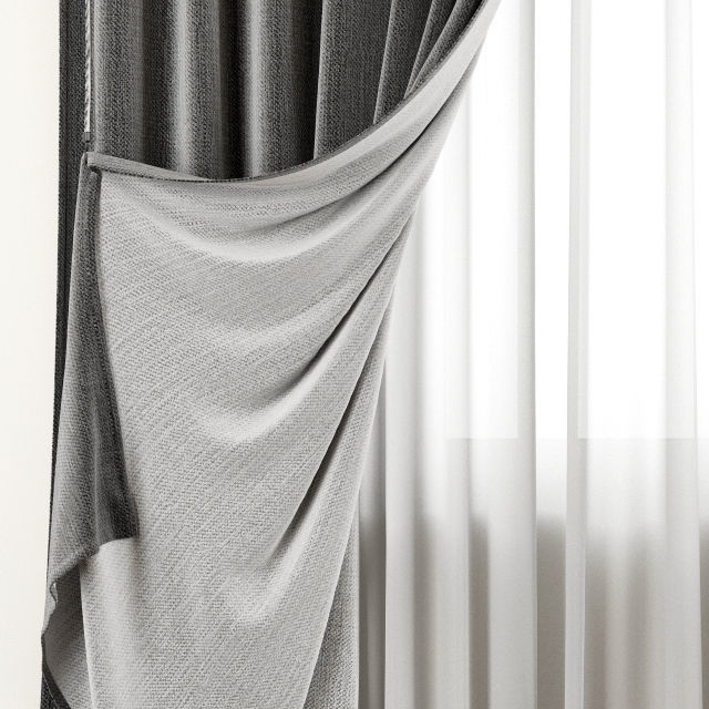 Curtain 83 3D model_3