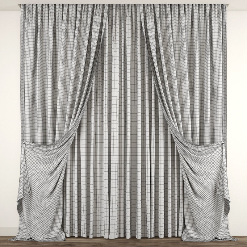Curtain 83 3D model_7