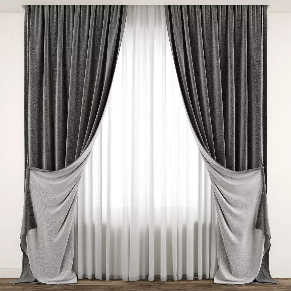 Curtain 83 3D model_0