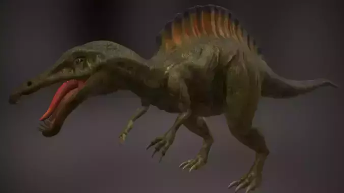 Spinosauros dinosaur