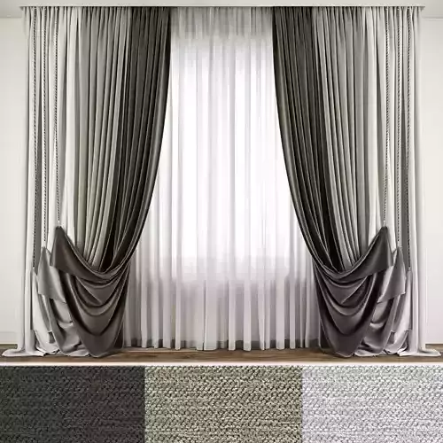 Curtain 84 3D model