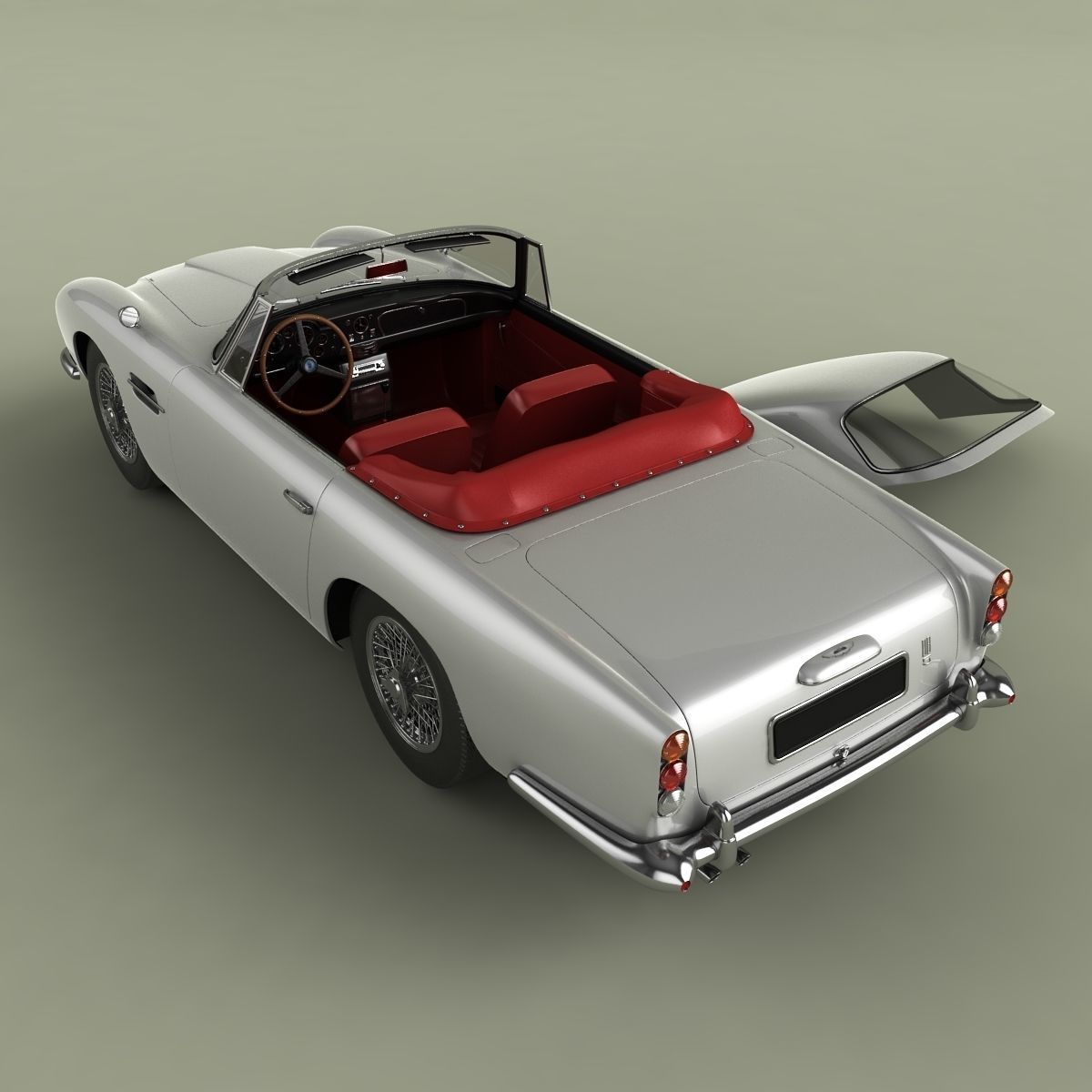 Aston Martin DB5 Drophead  3D model_8