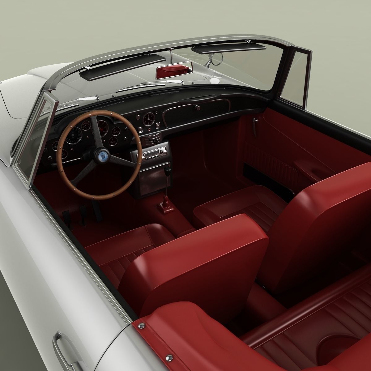 Aston Martin DB5 Drophead  3D model_9