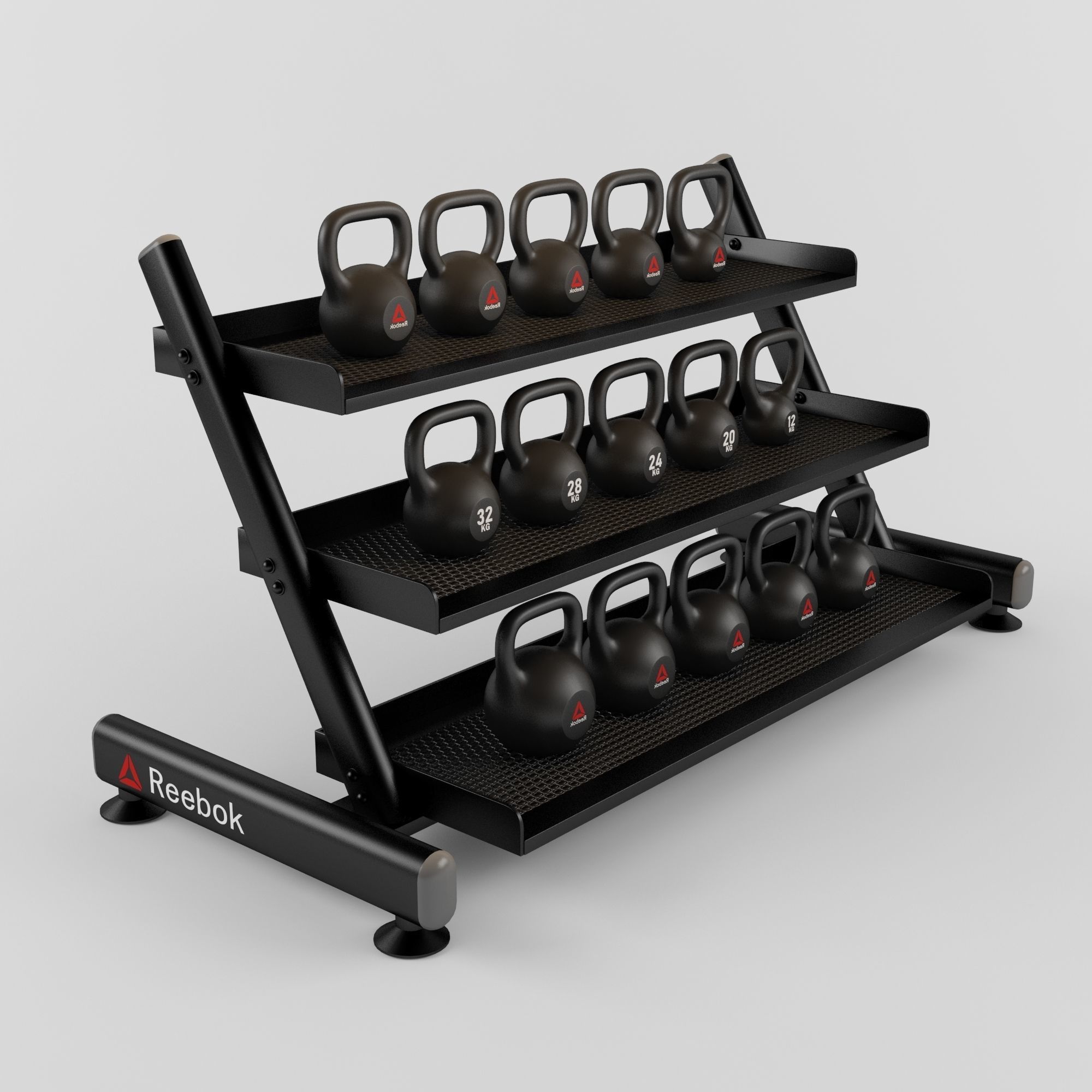 Equipment Gym 3D model_4