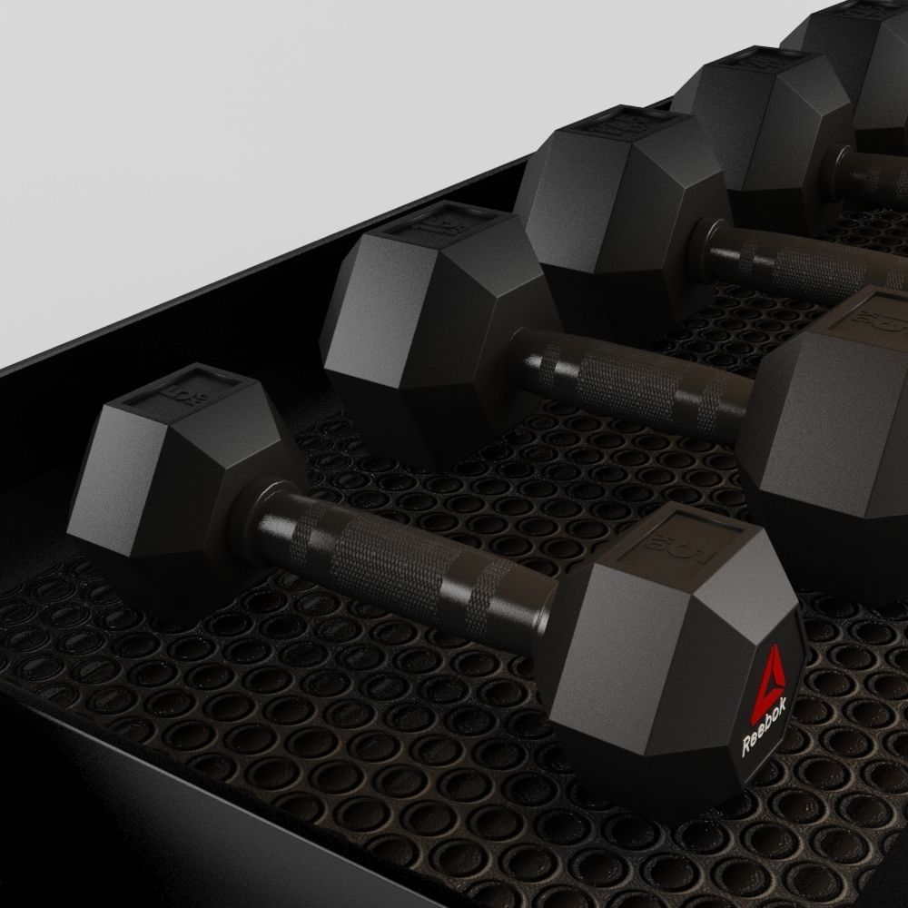 Equipment Gym 3D model_10