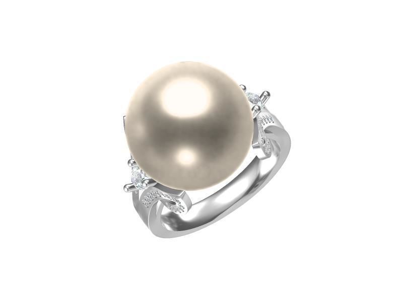 20 Pearl Rings 3D print model bulk collection 3D print model_12