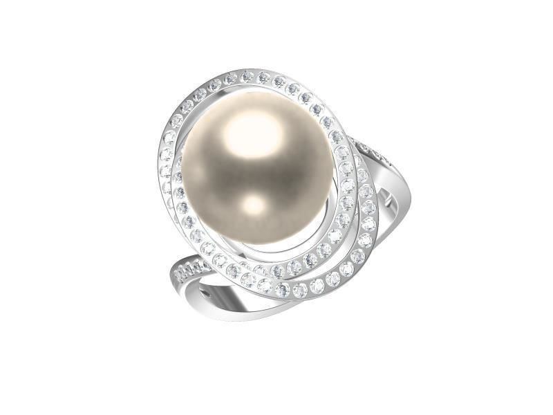 20 Pearl Rings 3D print model bulk collection 3D print model_10