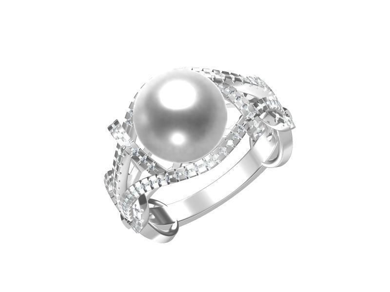 20 Pearl Rings 3D print model bulk collection 3D print model_15