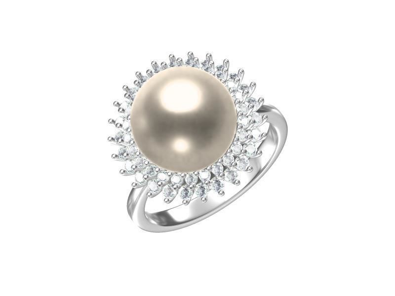 20 Pearl Rings 3D print model bulk collection 3D print model_11