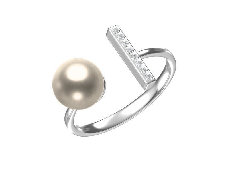 20 Pearl Rings 3D print model bulk collection 3D print model_3