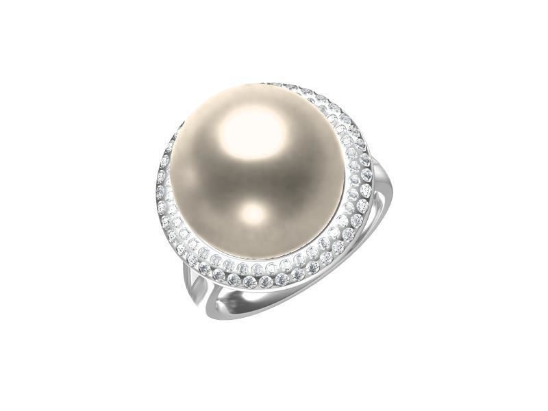 20 Pearl Rings 3D print model bulk collection 3D print model_16