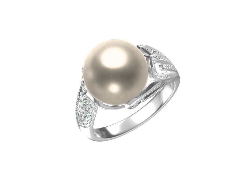 20 Pearl Rings 3D print model bulk collection 3D print model_1
