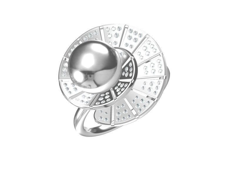 20 Pearl Rings 3D print model bulk collection 3D print model_5