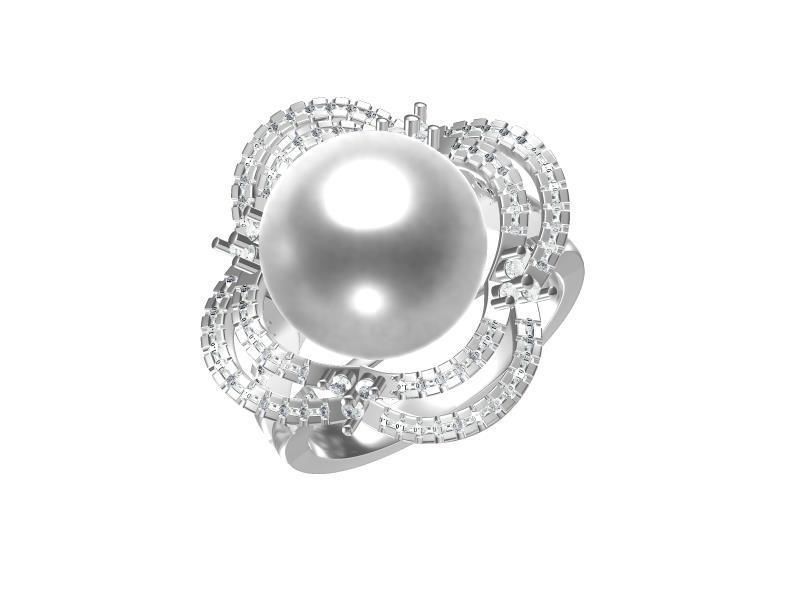 20 Pearl Rings 3D print model bulk collection 3D print model_9