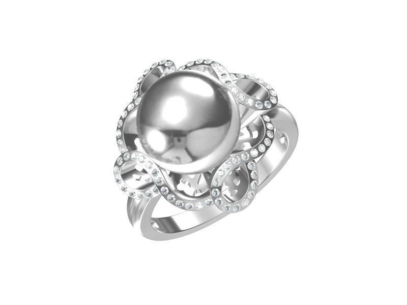 20 Pearl Rings 3D print model bulk collection 3D print model_4
