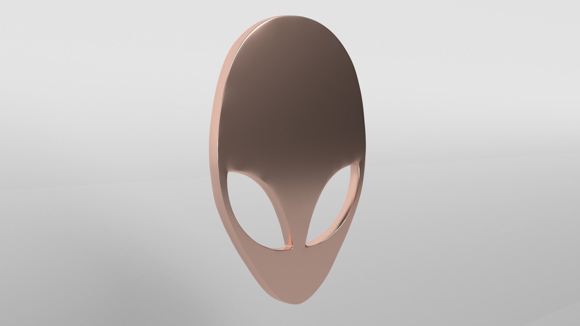 Alienware Logo 007 Free low-poly 3D model_4