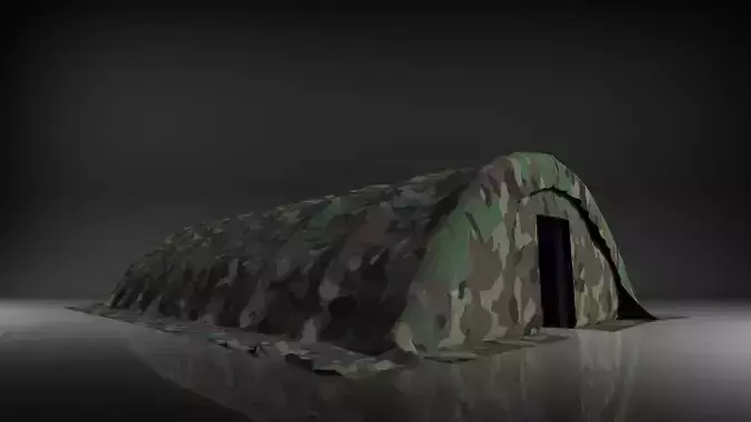 Army tent Game Ready