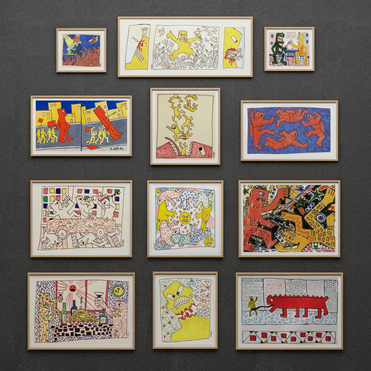 Victor Tsoi Pictures 3D model_1