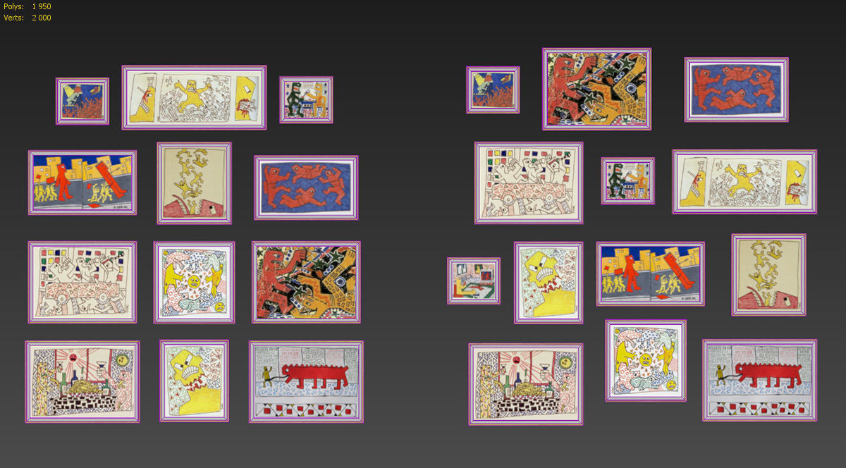 Victor Tsoi Pictures 3D model_5