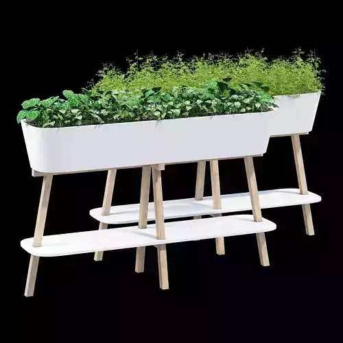 Flowerlover two planters for garden