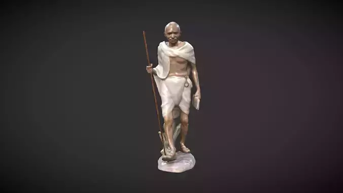 Ceramic Gandhi