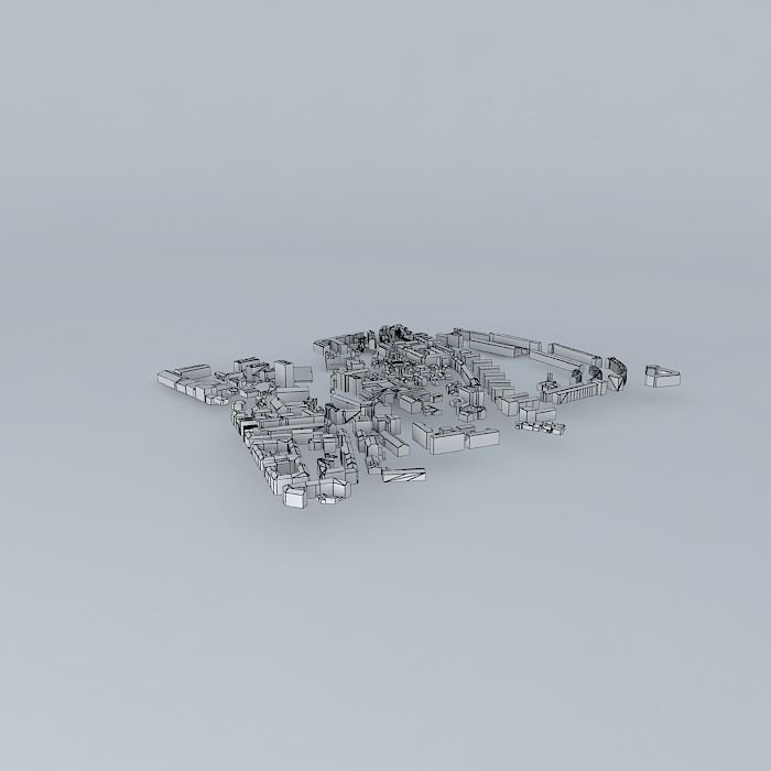 Saws-Upper waterfall Free 3D model_4