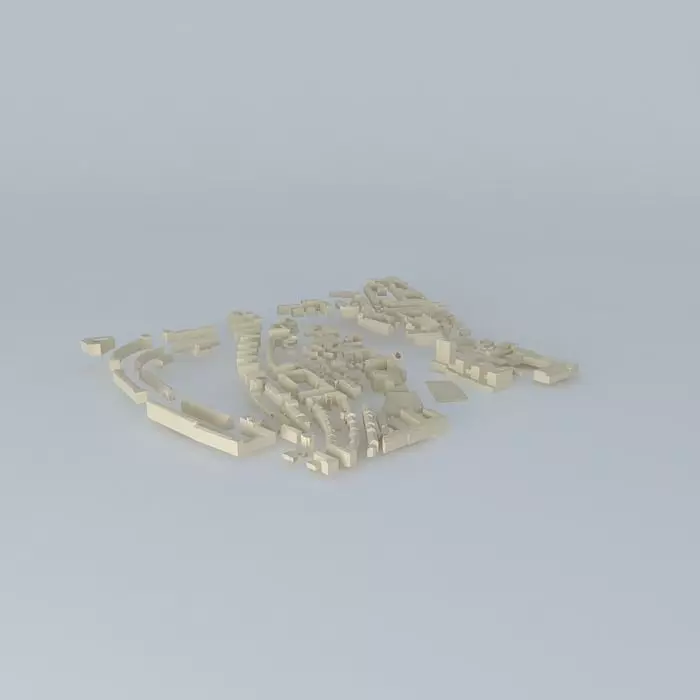 Saws-Upper waterfall Free 3D model_0