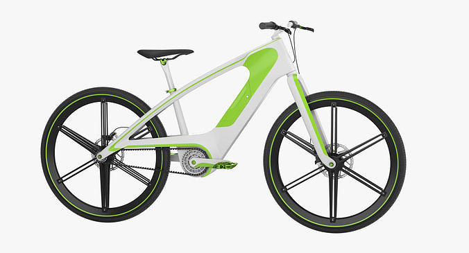 Electric bike 5 3D model