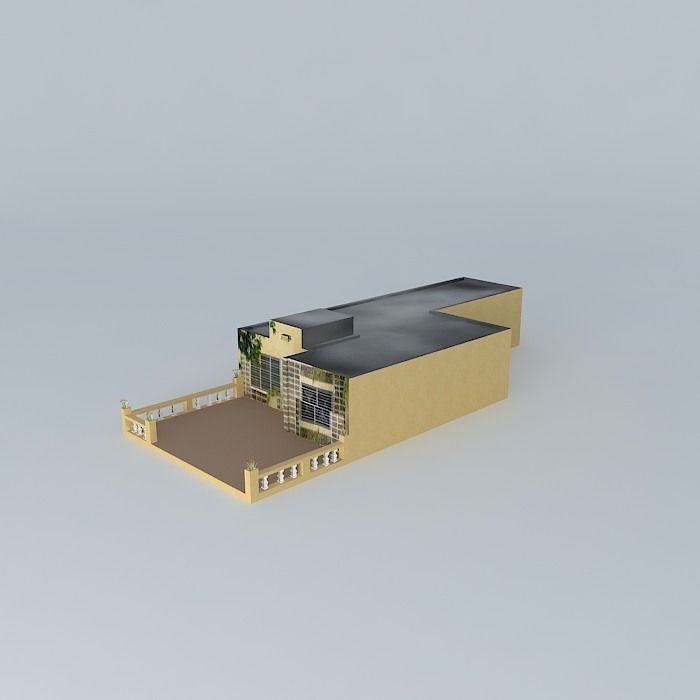 Home building Free 3D model_1