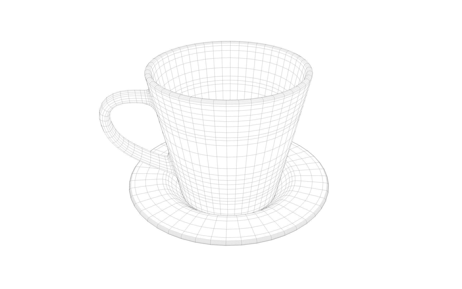 Cup of coffee 3D model_9