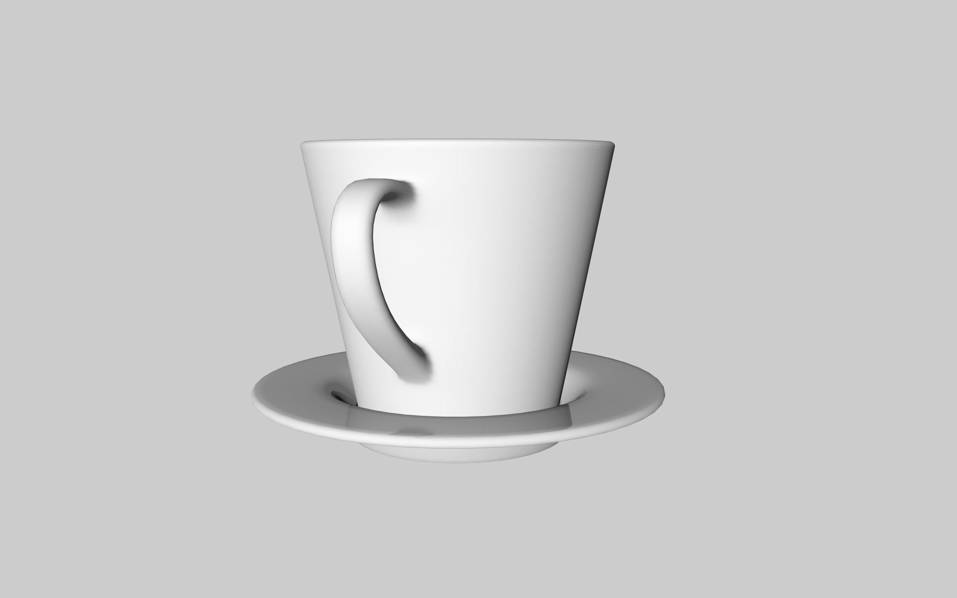 Cup of coffee 3D model_6