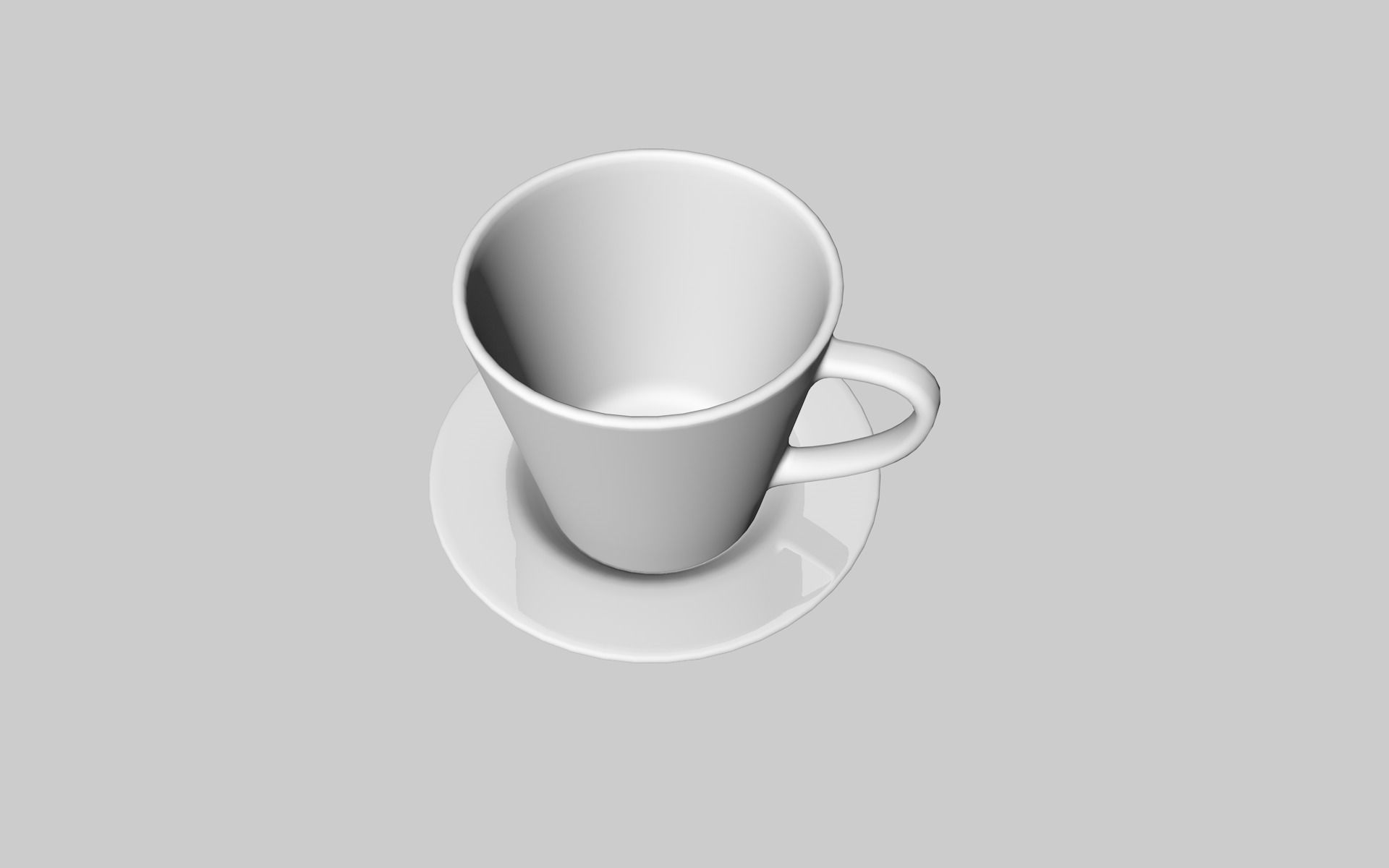 Cup of coffee 3D model_3