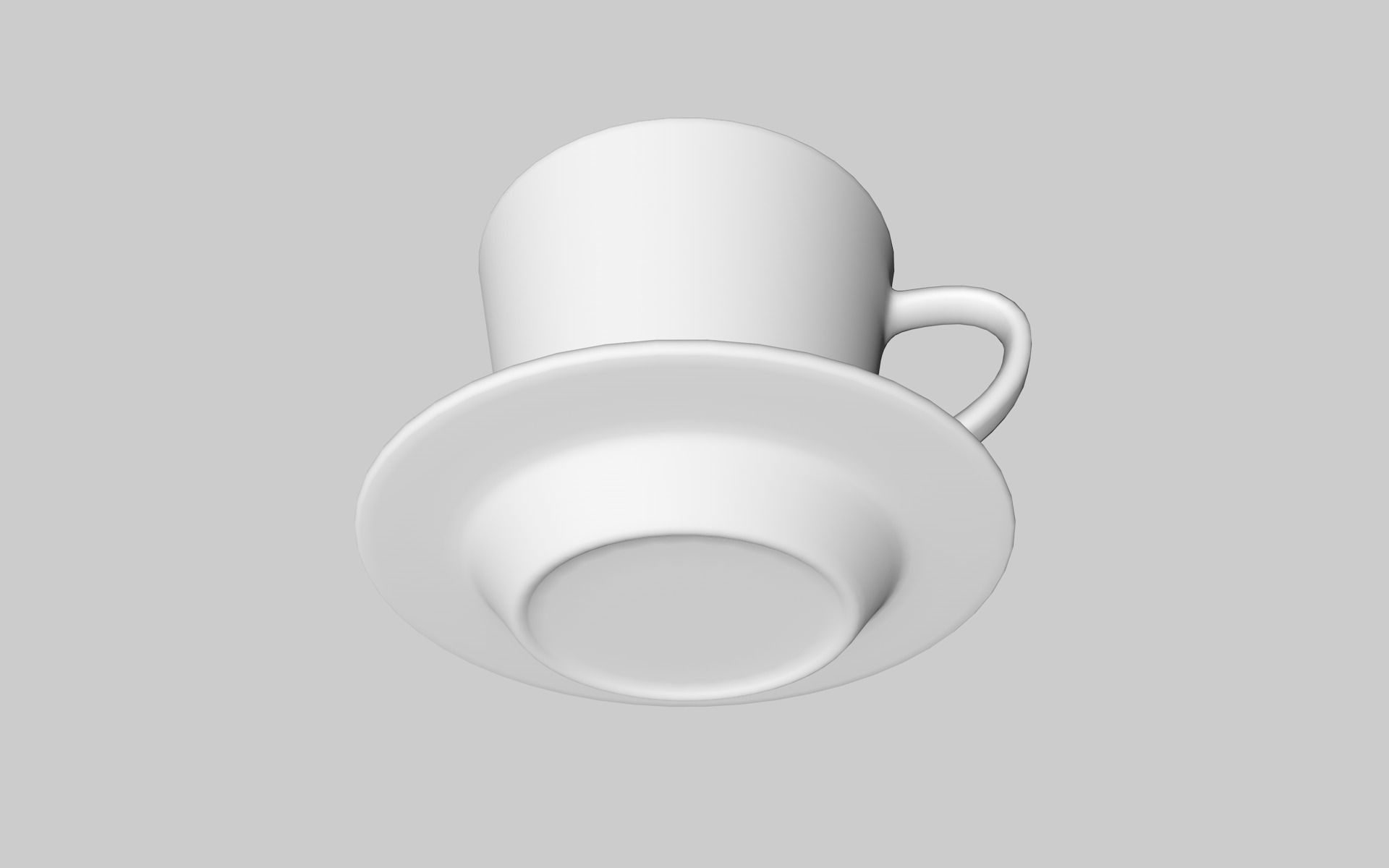 Cup of coffee 3D model_5
