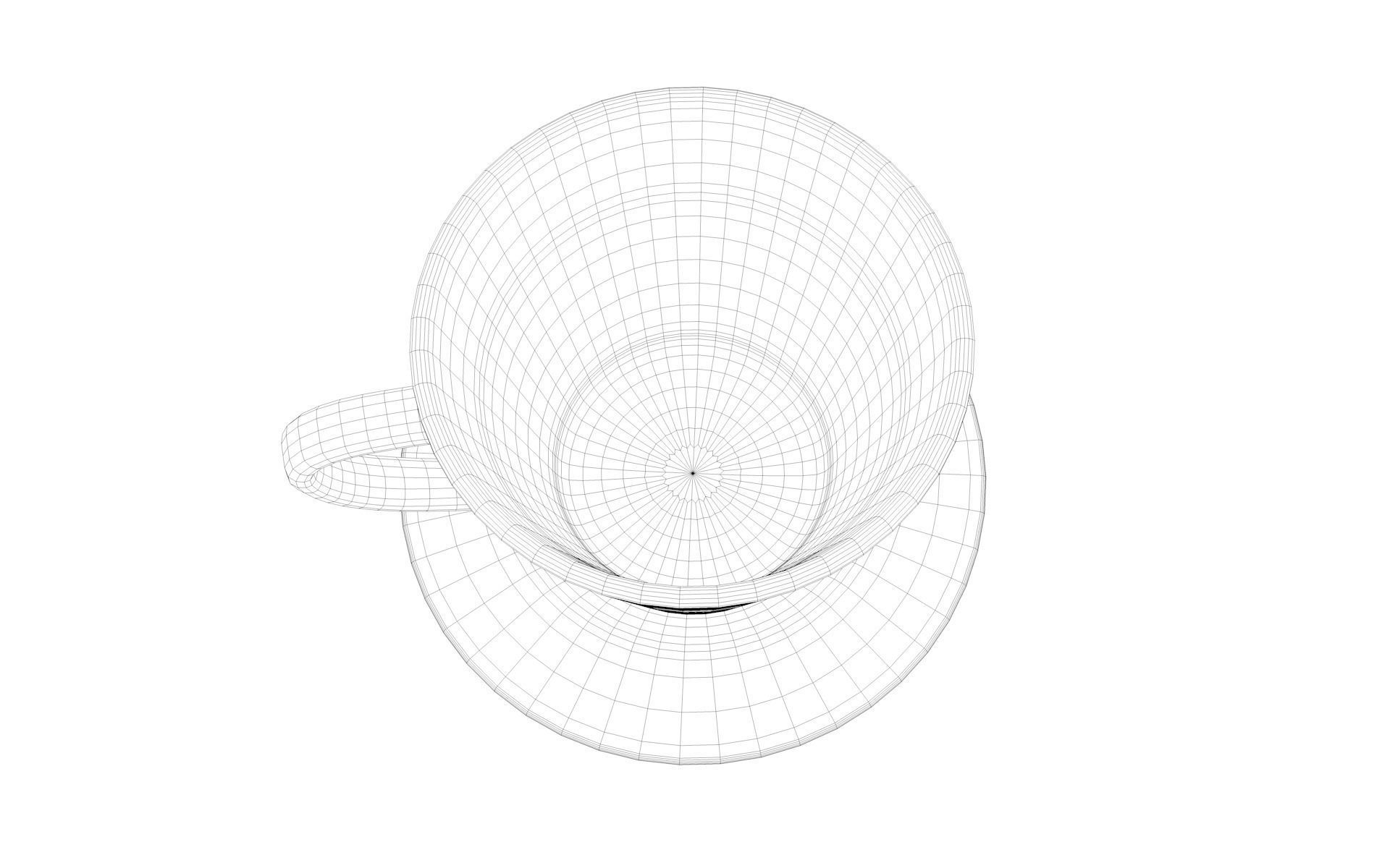 Cup of coffee 3D model_8